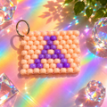 Small A Keychain