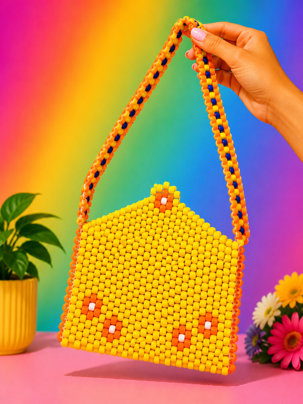 Stitch purse
