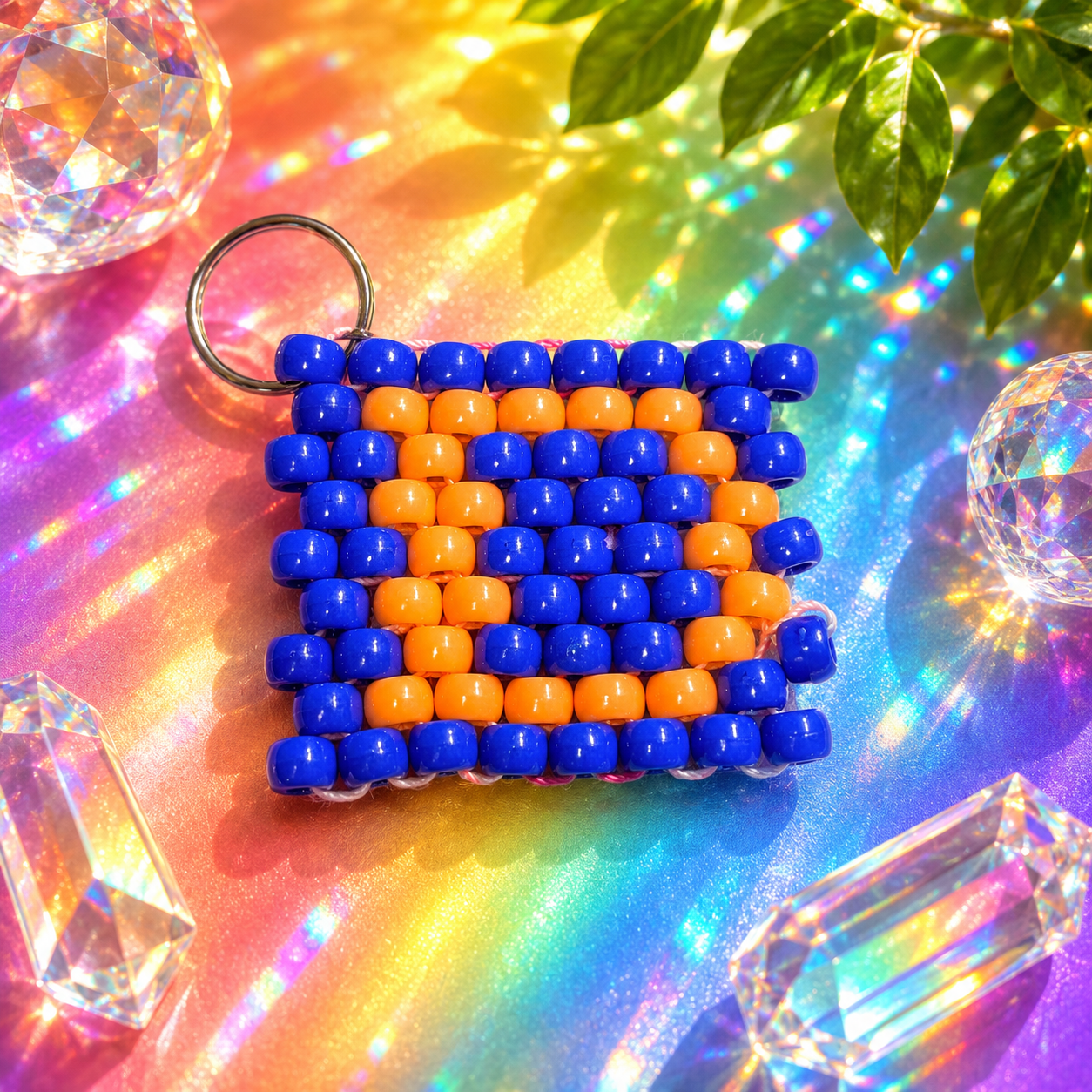 Small D Keychain
