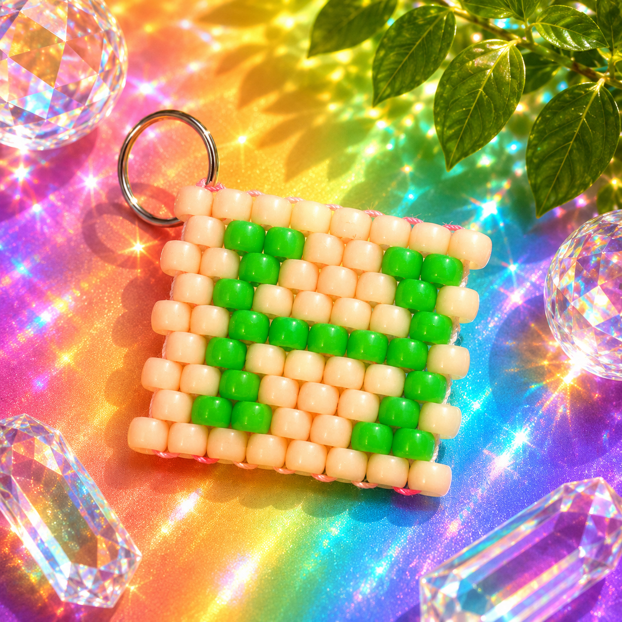 Small H Keychain