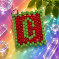 Large C keychain